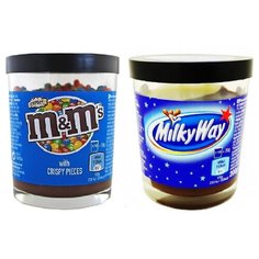Набор шоколадных паст M&Ms + MilkyWay (2 шт. оп 200 г.) Mars