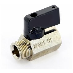 BUGATTI Кран шаровый BUGATTI KANSAS 3/8" ВН mini