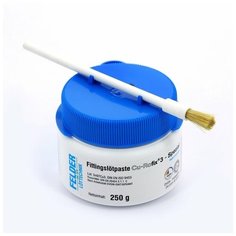 Флюс- паста с добавлением мягкого припоя Cu- Rofix®3- Spezial с держателем для кисточки Felder