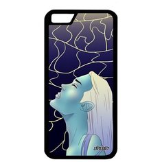 Красивый чехол на смартфон // iPhone 6S // "Надежда" Ожидание Аниме, Utaupia, синий
