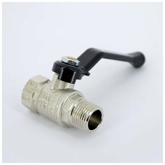 BUGATTI Кран шаровый BUGATTI ARIZONA 1/2" ВН ручка