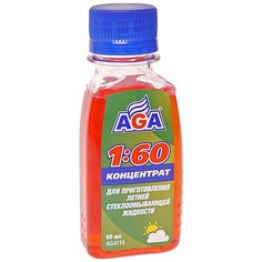 Очиститель стекол концентрат 80мл AGA AGA004C/114