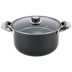 Кастрюля фритюрница 5821 24 см из углеродистой стали Kamille