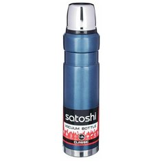 Термос SATOSHI "Торнадо", 1 л, для напитков, нержавеющая сталь