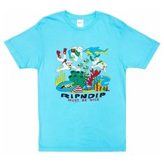 Футболка Ripndip Under The Sea Baby Blue