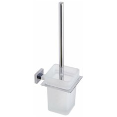 Ершик для унитаза для ванной / туалета подвесной с держателем, матовое стекло Swes