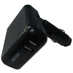 Разветвитель прикуривателя Mystery MCU-3/2U +USB