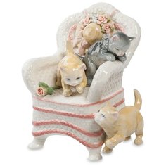 Фигурка Котята - Одни дома Размер: 12*12*14,5 см Pavone