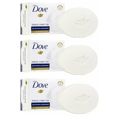 Крем-мыло кусковое Dove Красота и уход, 3 шт., 100 г