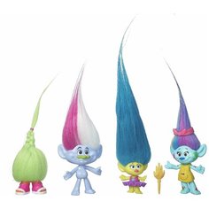 Игровой набор Trolls 4 героя, B6557 Hasbro