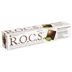 Зубная паста R.O.C.S. Вкус наслаждения, шоколад и мята, 74 г