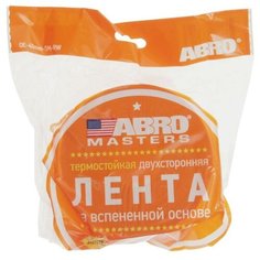 Скотч двухсторонний 40ммх5м белый ABRO ABRO OE-40-R