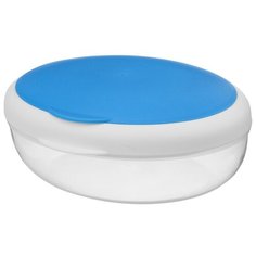 Контейнер для ланча "Maalbox", 400 мл, белый/синий Oasis