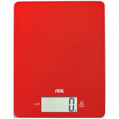 Кухонные весы ADE KE1800-1 Leonie red