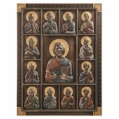 Панно Иисус и двенадцать Апостолов Высота: 30 см Veronese