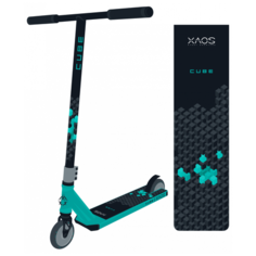 Самокат трюковый XAOS Cube Green 110 мм