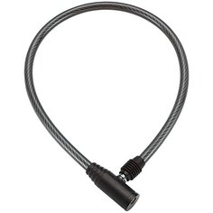 Замок велосипедный GOLDEN KEY тросовый 6х650мм с ключом TBS