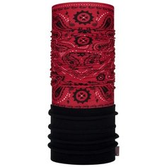 Шарф-труба Buff Polar New Cashmere размер One size, red/black