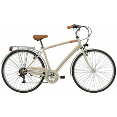 Комфортный велосипед Adriatica Trend Man, бежевый, 6 скоростей, размер рамы: 500мм (19,5)