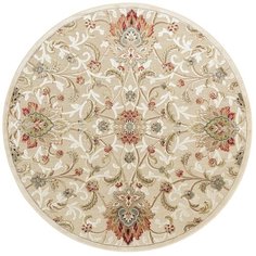 Бельгийский вискозный ковер с рельефом Venezia RV319- R111 круг (200*200 см) Ragolle