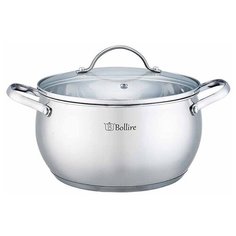 Кастрюля Bollire BR-2203, 3.2 л, стальной