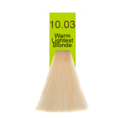 Macadamia Oil Cream Color, 10.03 warm lightest blonde, 100 мл