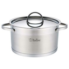 Кастрюля Bollire BR-2302, 2.3 л, стальной