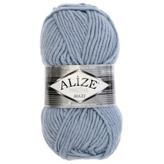 Пряжа ALIZE "Superlana Maxi", 100 м*100 г, 480 светло-голубая
