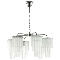4920/6 MODERN ODL22 329 хром/прозрач./матов./стекло Люстра E27 6*60W PAPITA Odeon Light
