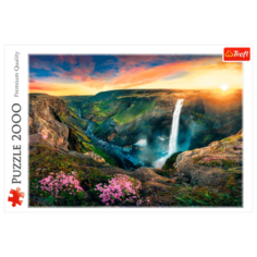 Пазл Trefl Водопад Хайфосс. Исландия, 2000 дет. TR27091