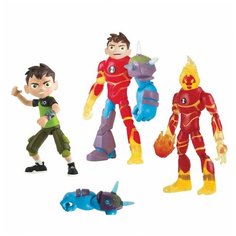 Набор Ben10 Трансформация Человек огонь 3 фигурки 76521 Playmates Toys