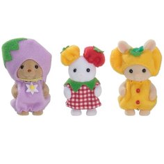 Фигурки Sylvanian Families Малыши в разноцветных костюмах 5592