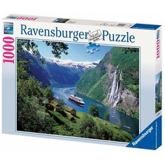 Пазл Ravensburger Норвежский фьорд (15804), 1000 дет.