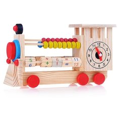 Развивающая игрушка Щепочка Занимательный паровозик (D0187)