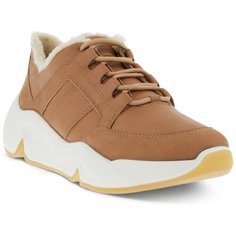 Кроссовки ECCO CHUNKY SNEAKER W, коричневый, 41 размер