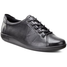 Кеды ECCO SOFT 2.0, черный, 41 размер