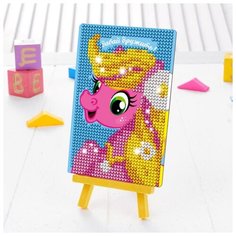 Алмазная мозаика Школа талантов Для детей "Давай дружить", 10*15 см (3572062)