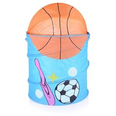 Корзина для игрушек Oubaoloon складная, с крышкой на липучке (U005645Y)