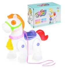 Музыкальная игрушка Oubaoloon Лошадка (свет и звук), в коробке (3A765-1)