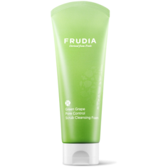 FRUDIA Скраб- пенка себорегулирующий для умывания с зеленым виноградом Green Grape Pore Control Scrub Cleansing Foam 140 г.