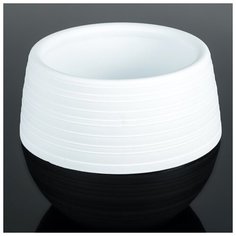 Кашпо «Дуэт», 2,5 л, цвет чёрно- белый Сибполимер