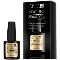 CND верхнее покрытие Shellac Duraforce Top Coat, прозрачный