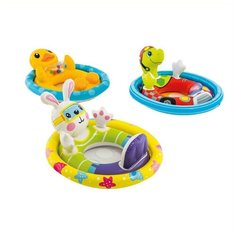 Надувной круг с трусиками Intex Зверушка, 3-5 лет,