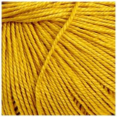 Пряжа "Успешная" 100% мерсеризованный хлопок 220м/50гр (74- Крокус) Пехорка