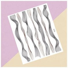 Наклейки для ногтей «Грация Queen Fair