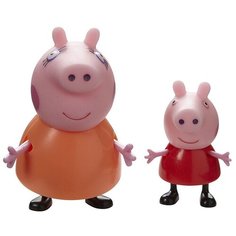 Фигурка коллекционная Peppa Pig Свинка Пеппа, 20837, Мама Свинка и Пеппа Росмэн