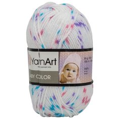 Пряжа YarnArt Baby color 50гр 150м (100% акрил) (112 принт), 5 мотков