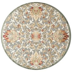 Бельгийский вискозный ковер с рельефом Venezia RV319- R104 круг (240*240 см) Ragolle