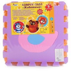 Коврик-пазл Играем вместе Союзмультфильм Животные (D18592A-CRT)