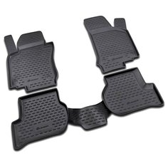 Комплект ковриков салона ELEMENT NLC.51.26.210kh для Volkswagen Golf 4 шт. черный